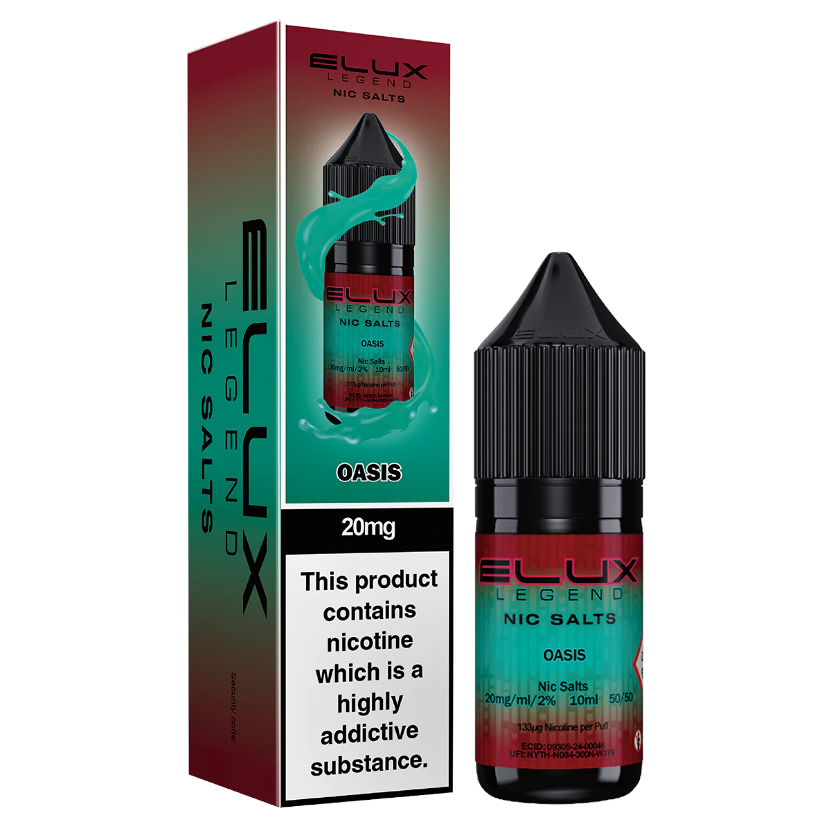 Elux Legend 20mg Salts - Oasis