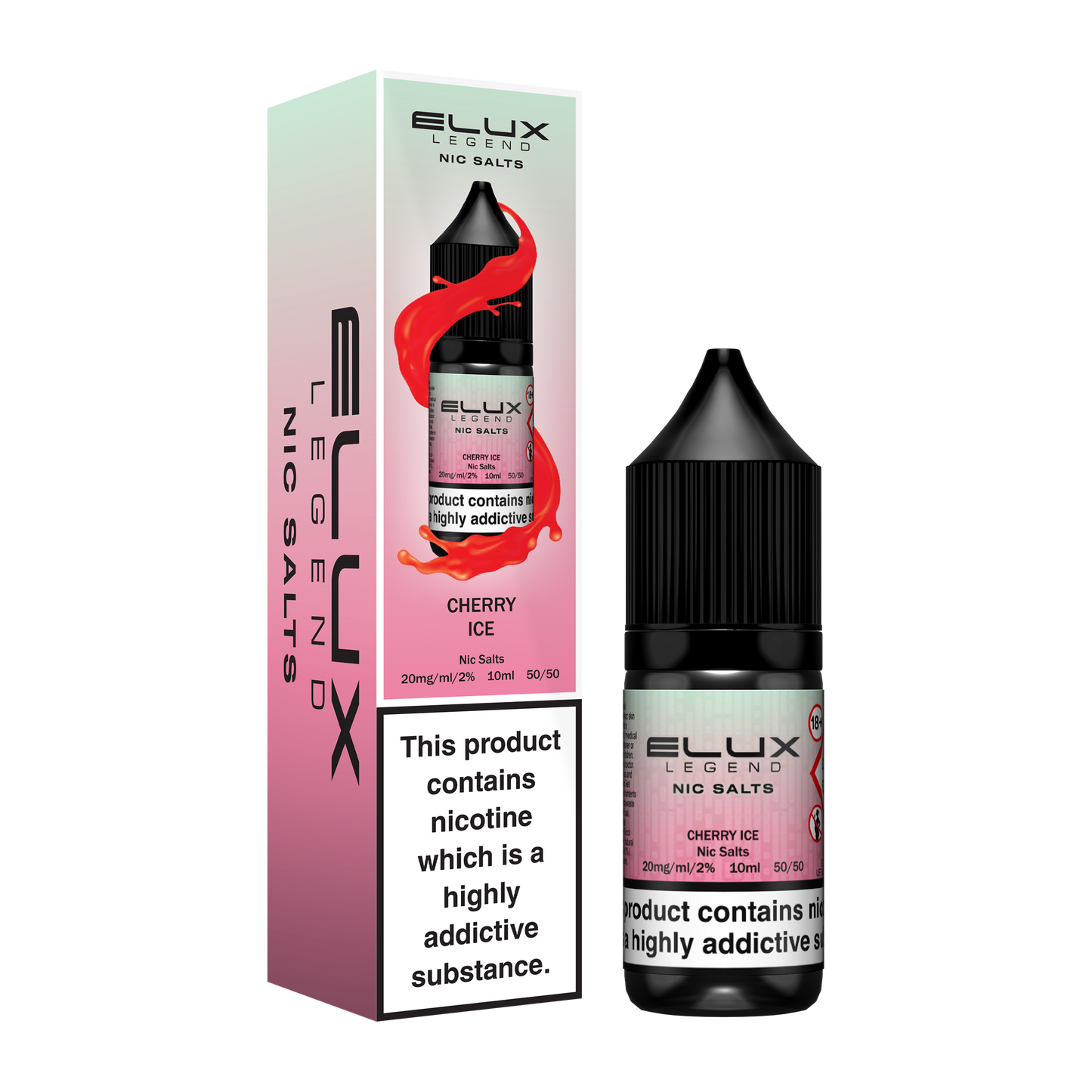 Elux Legend 10mg Salts - Cherry Ice