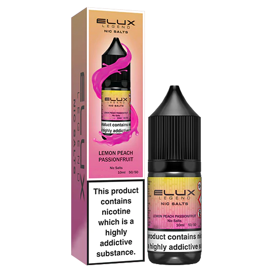 Elux Legend 20mg Salts - Lemon Peach Passionfruit