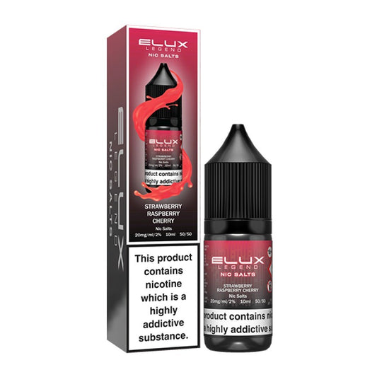 Elux Legend 10mg Salts - Strawberry Raspberry Cherry