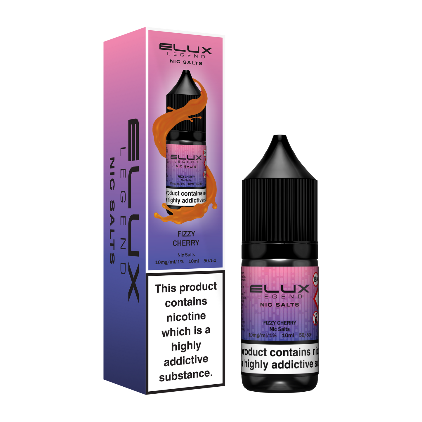 Elux Legend 10mg Salts - Fizzy Cherry