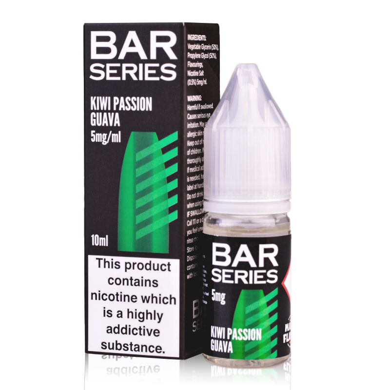 Bar Series Salts - Kiwi Passion Guava