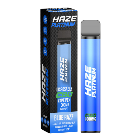 Haze Legend CBD 1000mg - Blue Razz