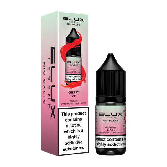Elux Legend 10mg Salts - Cherry Ice