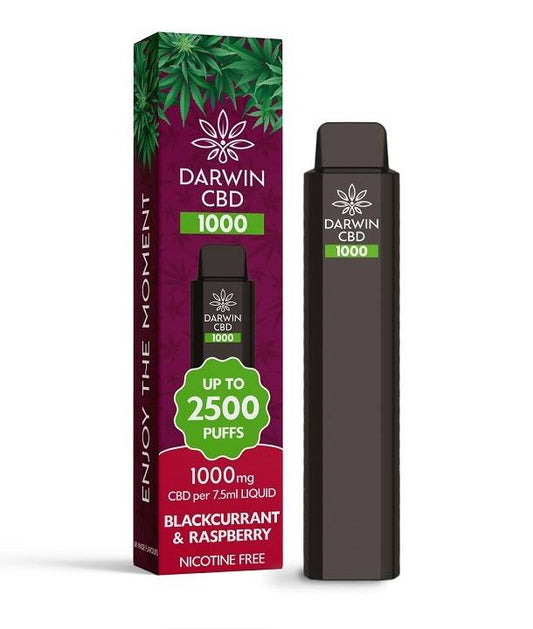 Darwin CBD - Blackcurrant & Raspberry 1000mg