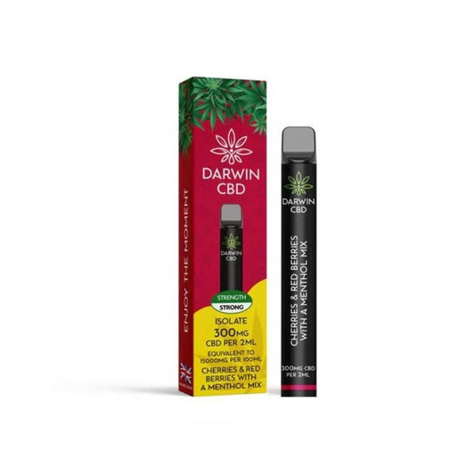 Darwin CBD - Cherries & Red Berries With A Menthol Mix 300mg
