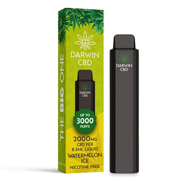 Darwin CBD 2000mg 3000 Puff Disposable