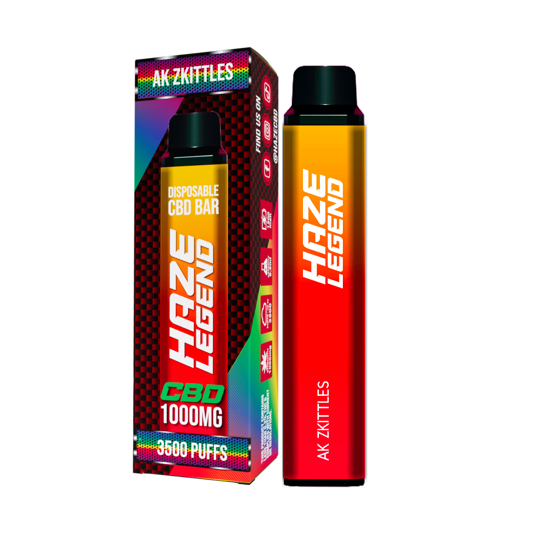 Haze Legend CBD 1000mg - AK Zkittles