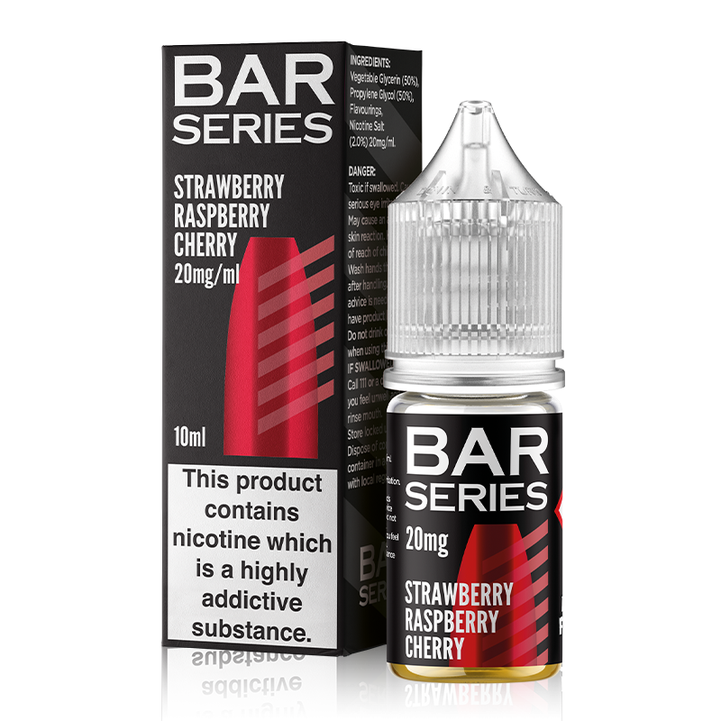 Bar Series Salts - Strawberry Raspberry Cherry